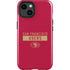 NFL San Francisco 49ers Red Performance Series iPhone 15 Impact Case